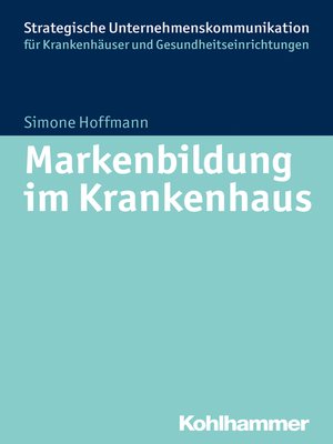 cover image of Markenbildung im Krankenhaus